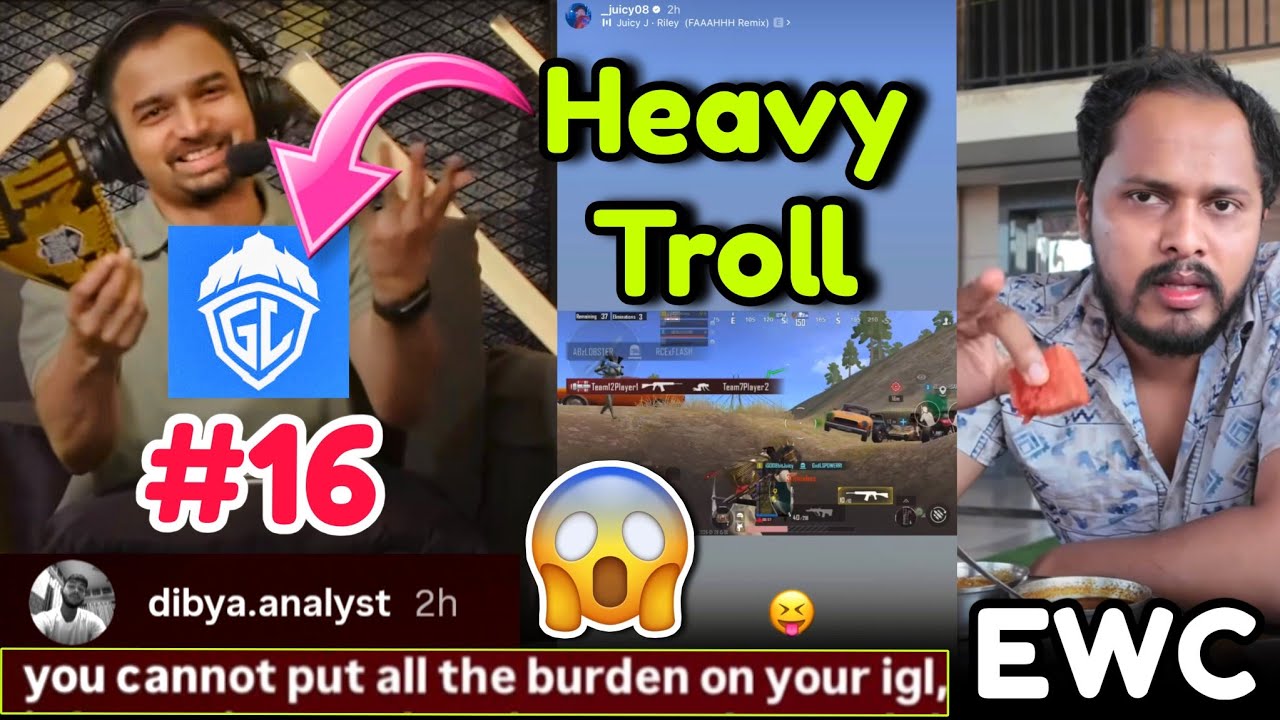 😱Mazy Troll GODL #16 🤣 Juicy Troll 🚨 GODL EWC 🇮🇳 Kronten Reply 🔥