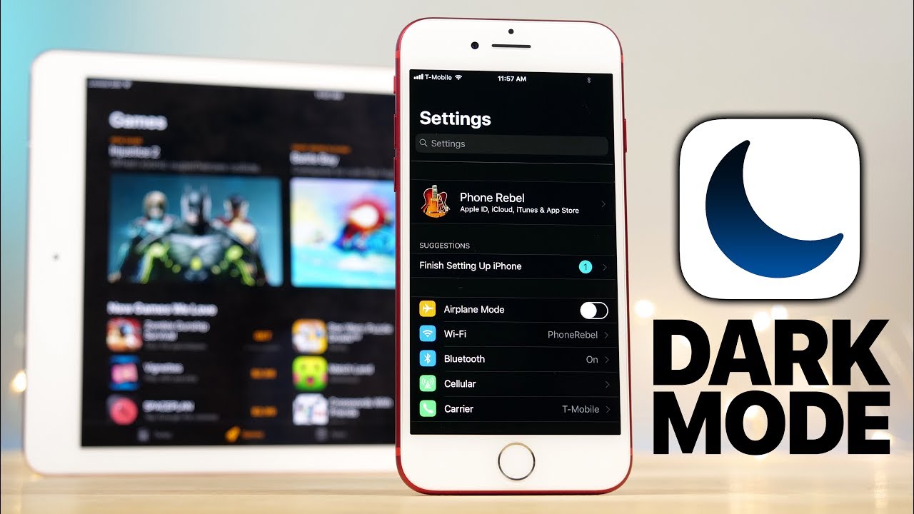 iOS 11 Dark Mode Review! - YouTube