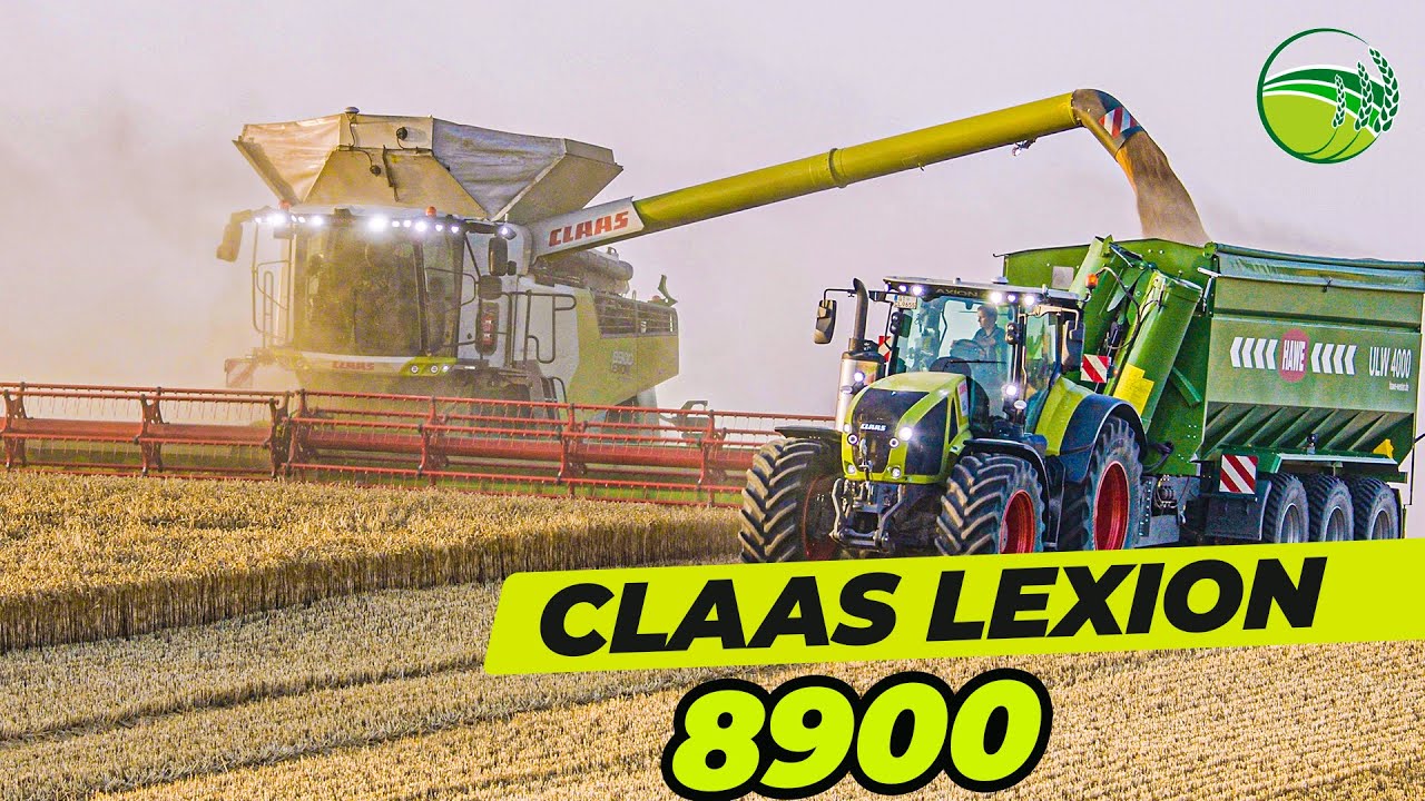 CLAAS LEXION 8900 | Getreideernte mit der neuen Mähdrescher Generation
