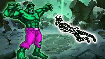 Hulk V2 VS Alien X in Jump Force Mugen