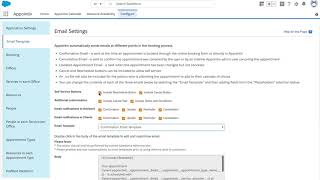 Appointiv Configure - Email