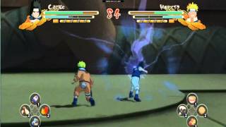 Naruto Ultimate Ninja Storm 3 Small Saske Vs Small Naruto
