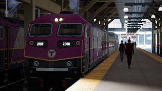 MBTA Train 819 (Express to Providence) 2019 Schedule