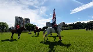 Policía Montada de Costa Rica, Himno Nacional