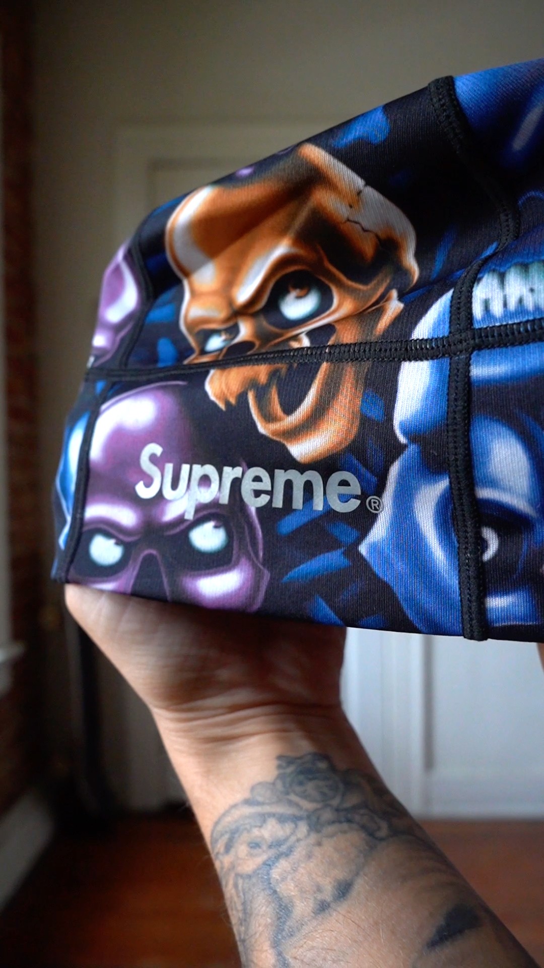 Supreme Week 18 FW25 In-Store Pick-Up Marmot Base Layer Skull Pile