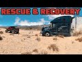 12 Vehicles Stranded in the Mojave Desert - OFF ROAD RESCUE & RECOVERY!