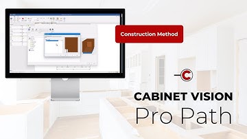 De eerste bouwmethode opzetten | Deel 8 - Cabinet Vision Pro Path
