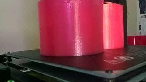 Large penholder printed on Wanhao Duplicator i3