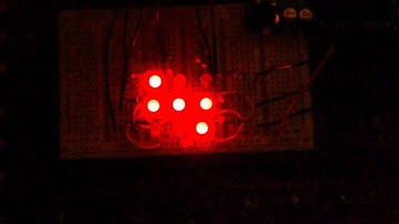 simple 3x3 led grid powered by Arduino