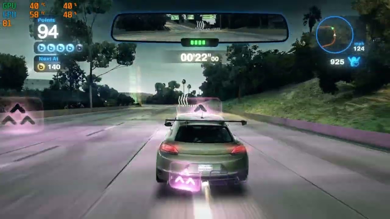 Blur 2010 LA Downtown Harbor Freeway Destruction! 