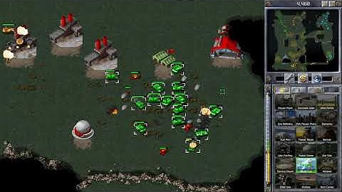 C&C Red Alert Remastered 3v3 MULTIPLAYER Gameplay (No Commentary)