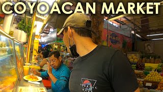 FIRST Time At A Mexico City Market | Coyoacan Market 🇲🇽