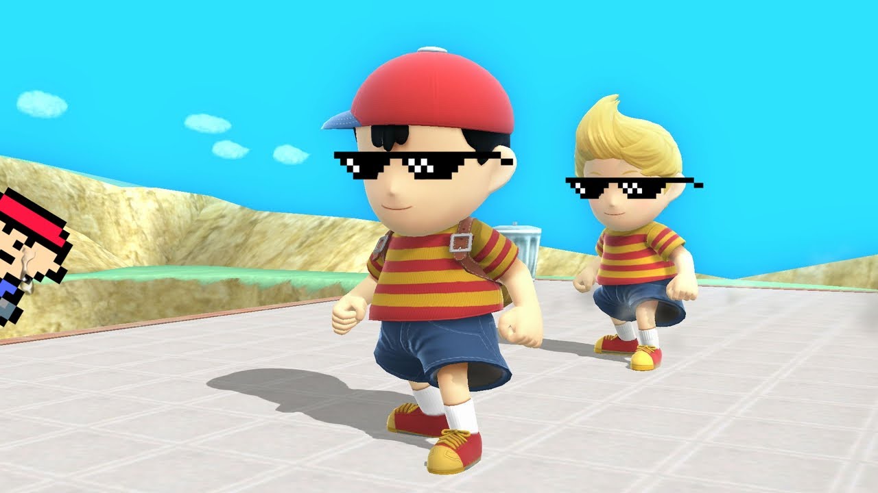 lucas, super smash bros ultimate, smash ultimate, differences between ness...
