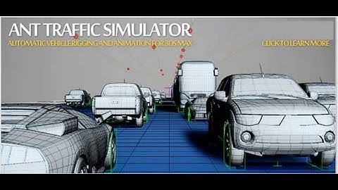 Tutorial Básico - Ant Traffic Simulator 3D Studio Max