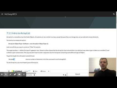 McClung APCS - 7.1.1-7.1.2 Wrapper Classes and Constructing ArrayLists