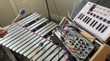 Vibraphone & Modular Synth Improvisation | Make Noise 0-Coast + Max/MSP Live Jam
