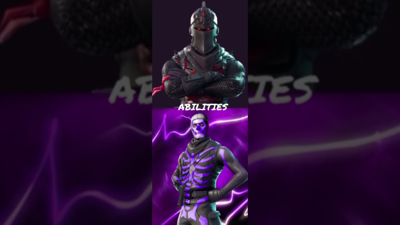 Black Knight VS Purple Skull Trooper