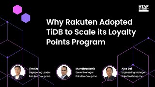 Why Rakuten Adopted TiDB to Scale its Loyalty Points Program