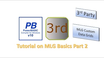 PowerBasic Windows compiler, MLG custom grid - basics to advanced part 2
