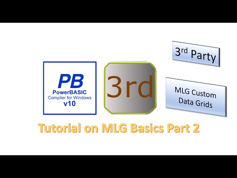 PowerBasic Windows compiler, MLG custom grid - basics to advanced part 2
