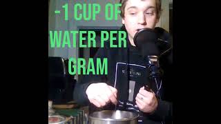 CANNATEA : How to make THC infused tea with stems