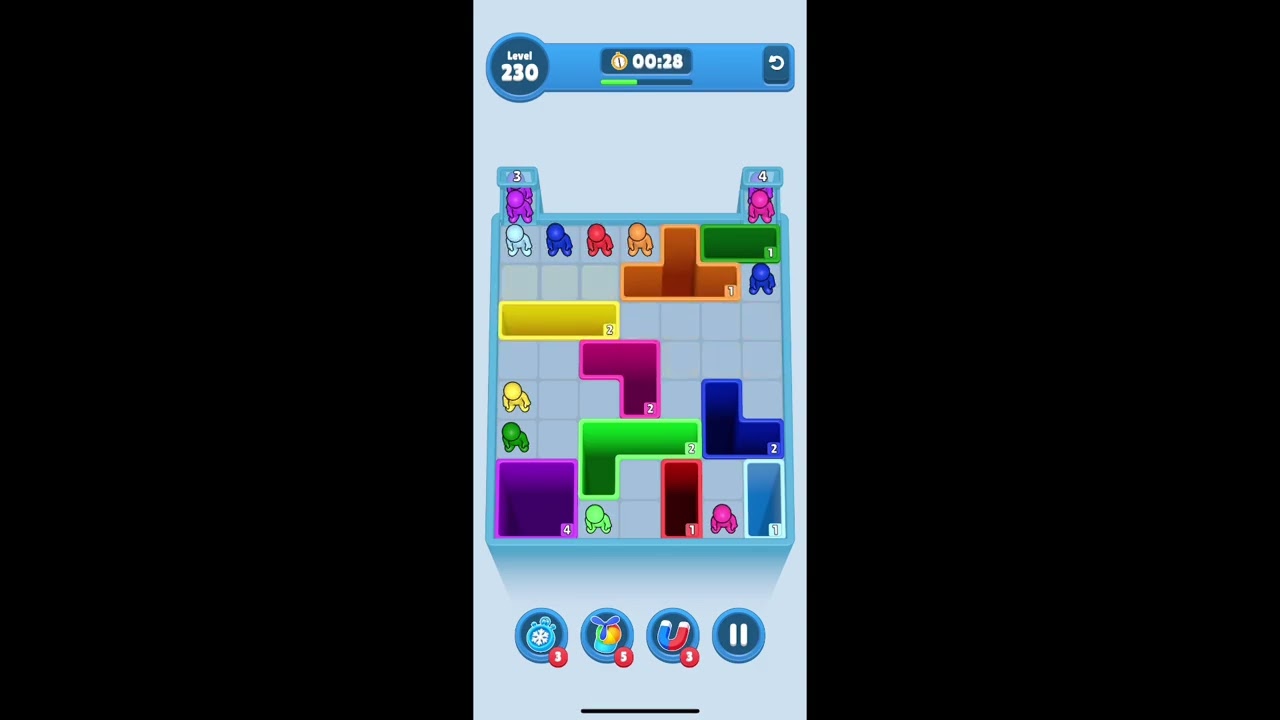 Drop Away Level 230 Walkthrough Solution