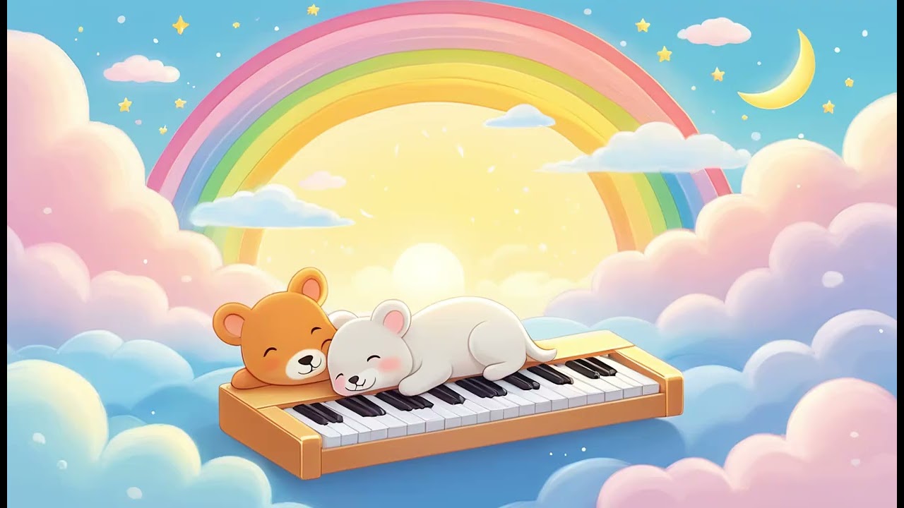 ✨ Enchanted Rainbow Bridge: Soft Vibes for Dreamy Nights 🌈