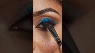 Blue Smokey Eye Makeup Tutorial 💙✨