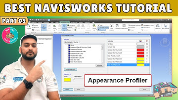 #05 Navisworks Manage Tutorial: Appearance Profiler in Navis!