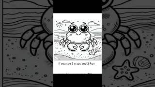 Learn Numbers Animals Math Digital Download Coloring Book for Toddlers (Ages 2–4