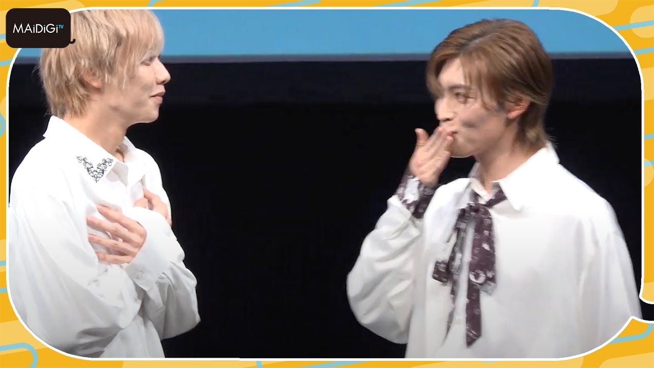 増子敦貴、“ハイテンション”胸キュンせりふ！投げキス披露で崩れ落ちる　ドラマ「熱愛プリンス」イベント