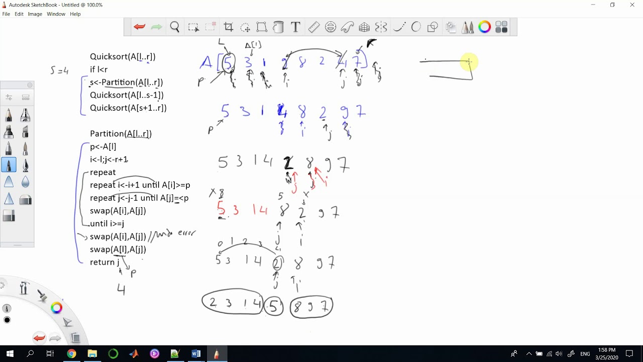 section 6 part 2 (algorithm) - YouTube