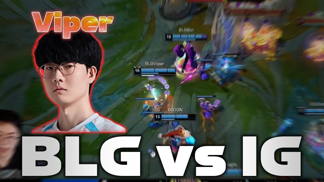 "중국 무패 최강팀" 바이퍼 vs 루키! [BLG vs IG] [LPL 하이라이트]