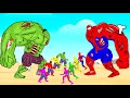 Evolution of HULK ZOMBIE vs Evolution of SPIDER-MAN ZOMBIE : Who Is The King Of Super Heroes ?