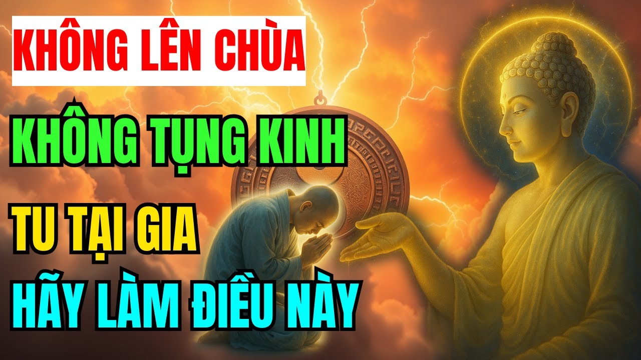 Không Tụng Kinh, Không Lên Chùa – Chỉ Cần Làm Đúng 1 Điều Này Nếu Bạn Không Có Đủ Thời Gian