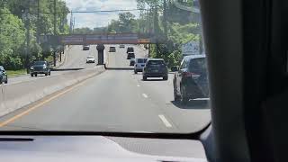 AC Line Overpass on Route 38 EB