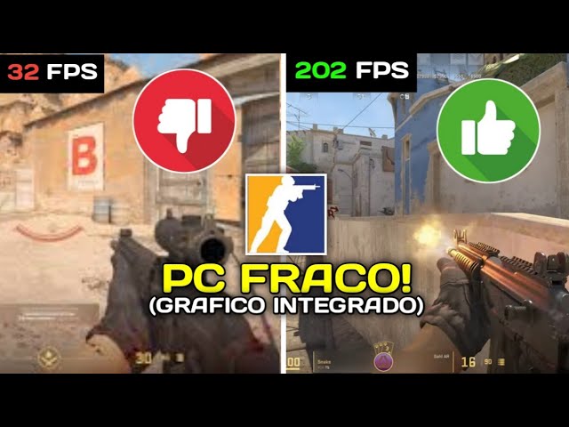 Jogue Grátis Counter-Strike 2! Pra relembrar os velhos tempos! Veja se roda  no seu PC!