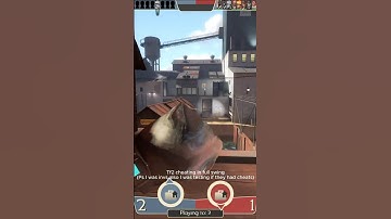 Tf2 has a small problem with cheating  #gaming #tf2 #teamfortress2 #cheating