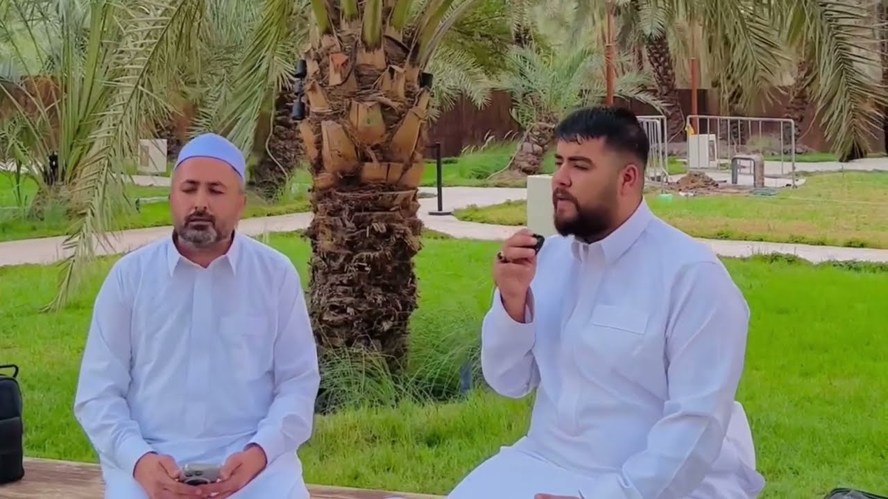 Medine Bahçesinde İlahi Söyledik🤲🏽🌸ÖMER YALÇIN