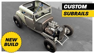 How to Bend Rectangular Tube WITHOUT A BENDER | 5 Window Coupe Subframe!
