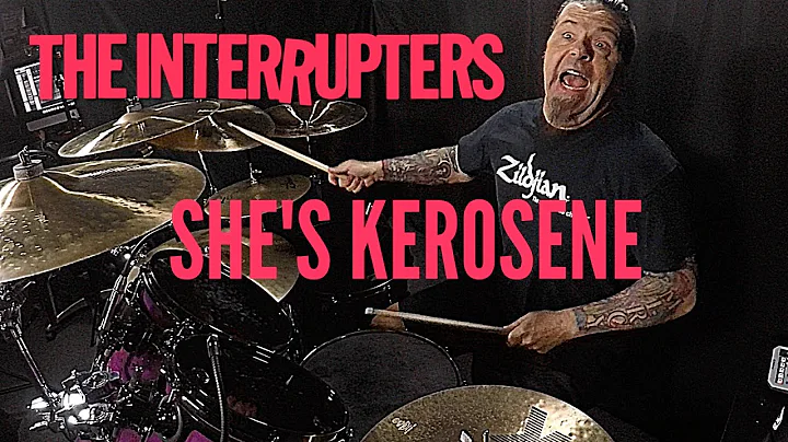 THE INTERRUPTERS - SHE'S KEROSENE drum cover Jim C...
