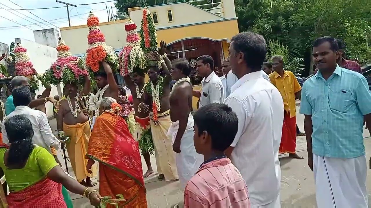 pangoor Sri Gangai Amman Kovil saddle thiruvizha
