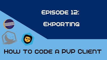 How to code a Minecraft PVP Client | Exporting (Part 12)