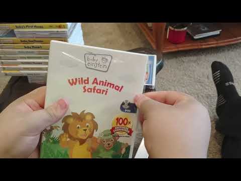 Baby Einstein: Wild Animal Safari 2012 DVD Unboxing (Grandma's House Version)