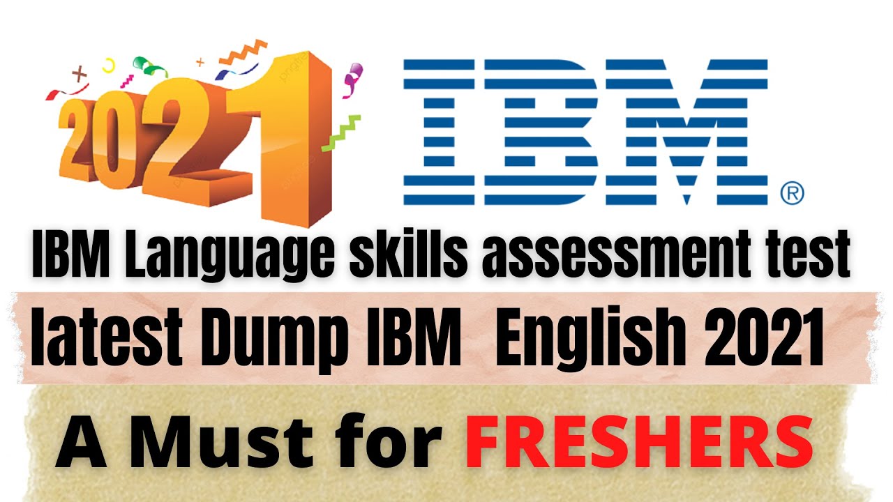 ibm language skills assessment test 2021 I latest ibm pattern english I