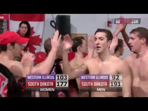 dakotaz Coyotes Sweep Western Illinois in the Pool on Senior Day