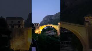 Step into the enchanting world of Mostar Old Town and Old Bridge with a captivating dawn stroll