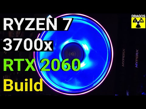 How to build PC from parts, AMD Ryzen 7 3700x