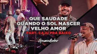Gamadinho feat Caju Pra Baixo - Que Saudade / Quando o Sol Nascer / Velho Amor