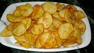 உரளககழஙக சபஸ சயவத எபபட? How To Make Potato Chips Indian Recipe